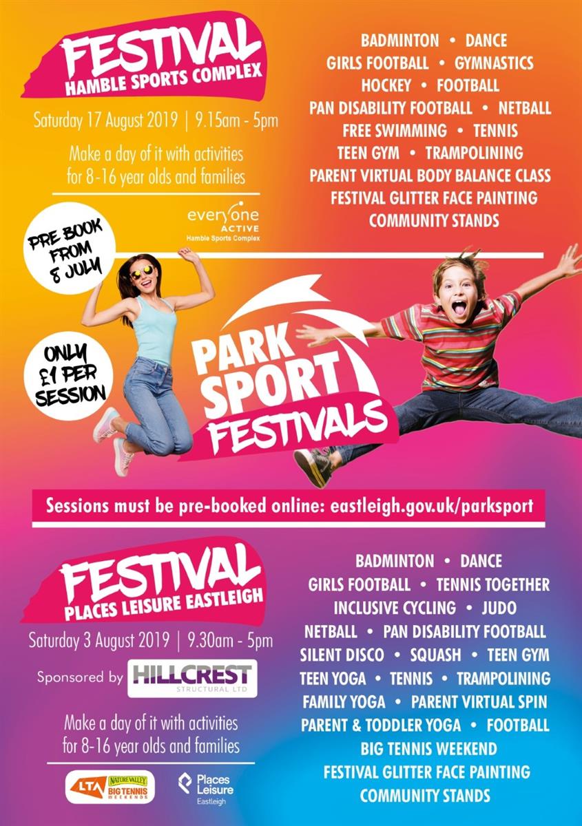 Park Sport Festivals Poster